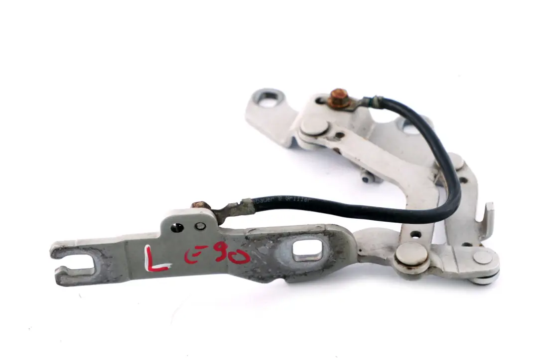 BMW 3 Series E90 E90N E91 E92 E93 LCI Front Left Engine Bonnet Hinge N/S Silver - SKU 7115263-1 - Part number 7115263
