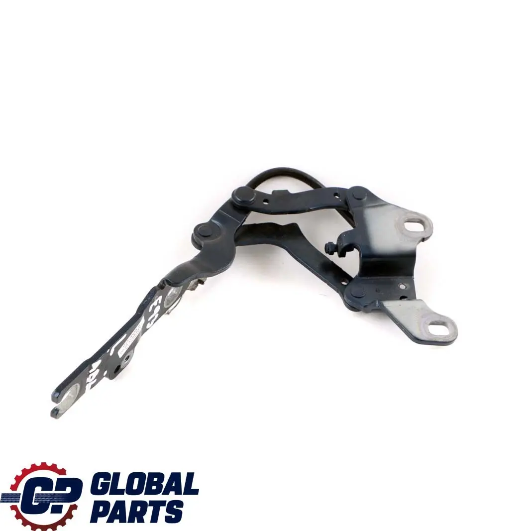 Front Left Engine Bonnet Hinge N/S Aegean Blue Metallic - 336 to BMW 3 E90 E92 E93 with Part number 7115263 BMW 3 E90 E92 E93 Front Left Engine Bonnet Hinge N/S Aegean Blue Metallic - 336 - SKU 7115263-ABL - Part number 7115263