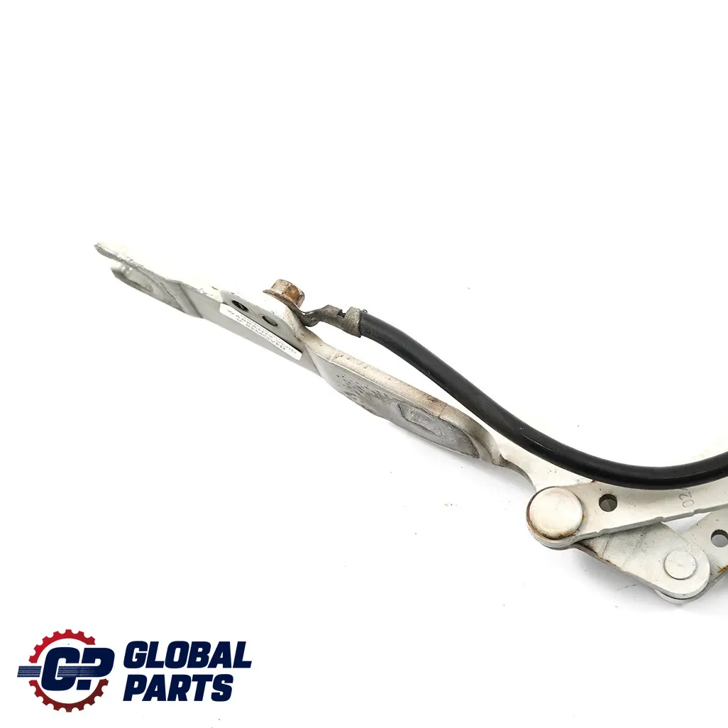 Bonnet BMW E90 E92 Front Left Hinge N/S Alpinweiss III Alpine White to Engine with Part number 7115263 Engine Bonnet BMW E90 E92 Front Left Hinge N/S Alpinweiss III Alpine White - SKU 7115263-AW - Part number 7115263