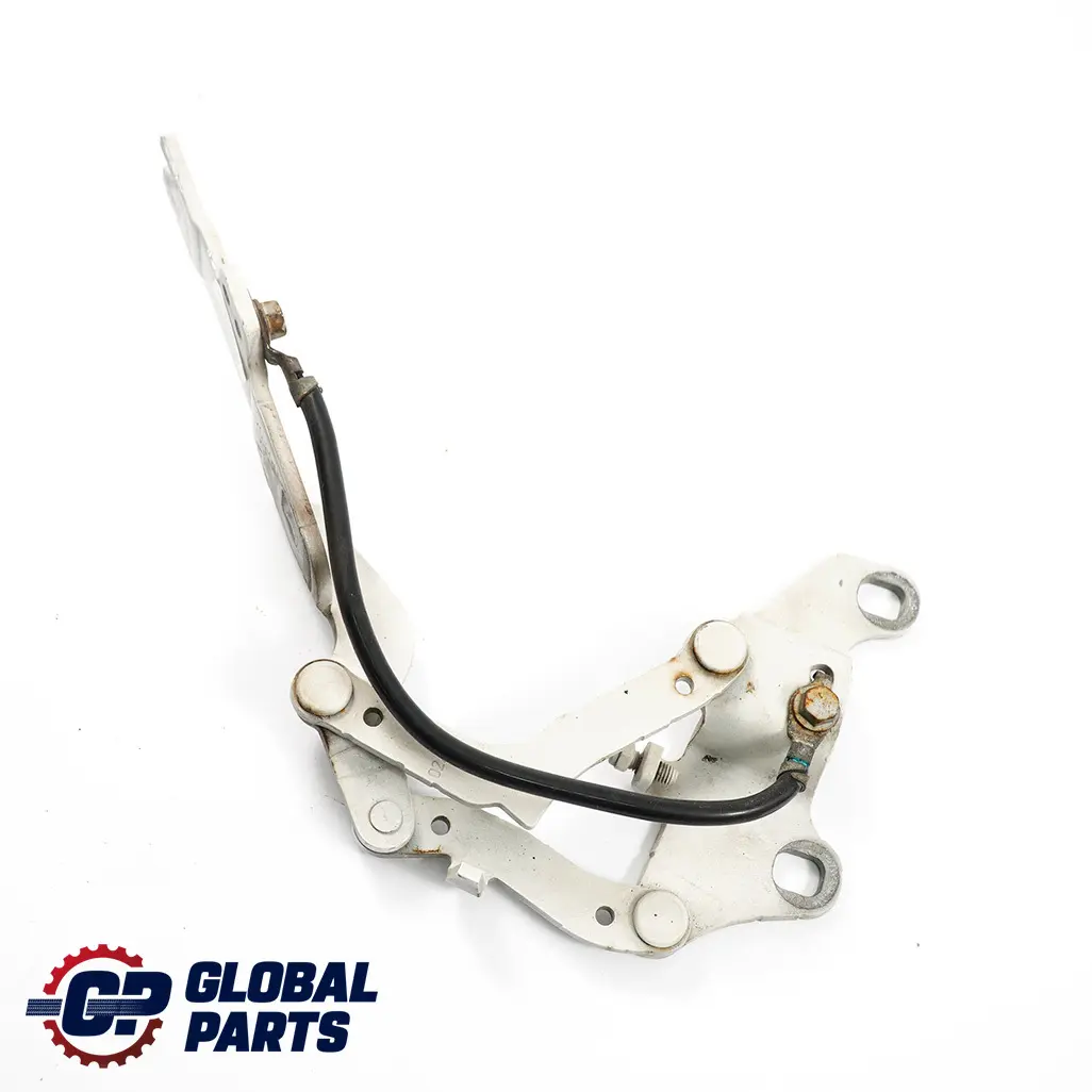 Motor Haube BMW E90 E92 Scharnier Vorne Links Alpinweiss III - SKU 7115263-AW - Teilenummer 7115263