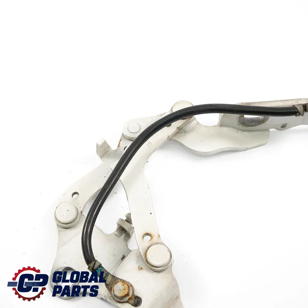  Capó Motor BMW E90 E92 Bisagra Delantera Izquierda Alpinweiss III Alpine White - SKU 7115263-AW - Número de pieza 7115263