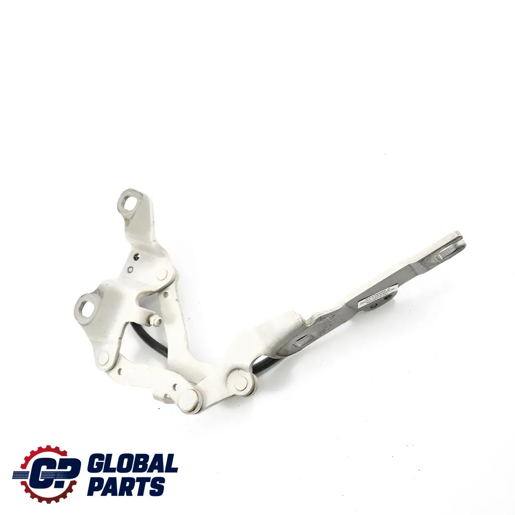 Motor Haube BMW E90 E92 Scharnier Vorne Links Alpinweiss III - SKU 7115263-AW - Teilenummer 7115263