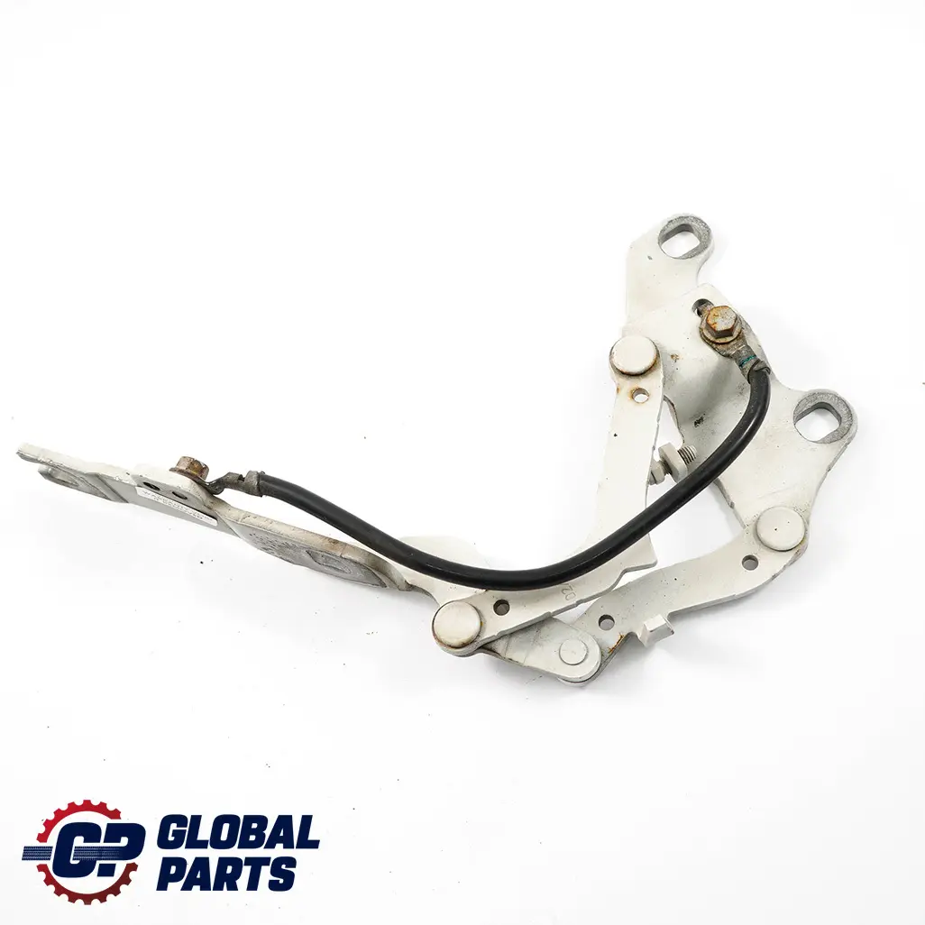 Bonnet BMW E90 E92 Front Left Hinge N/S Alpinweiss III Alpine White to Engine with Part number 7115263 Engine Bonnet BMW E90 E92 Front Left Hinge N/S Alpinweiss III Alpine White - SKU 7115263-AW - Part number 7115263