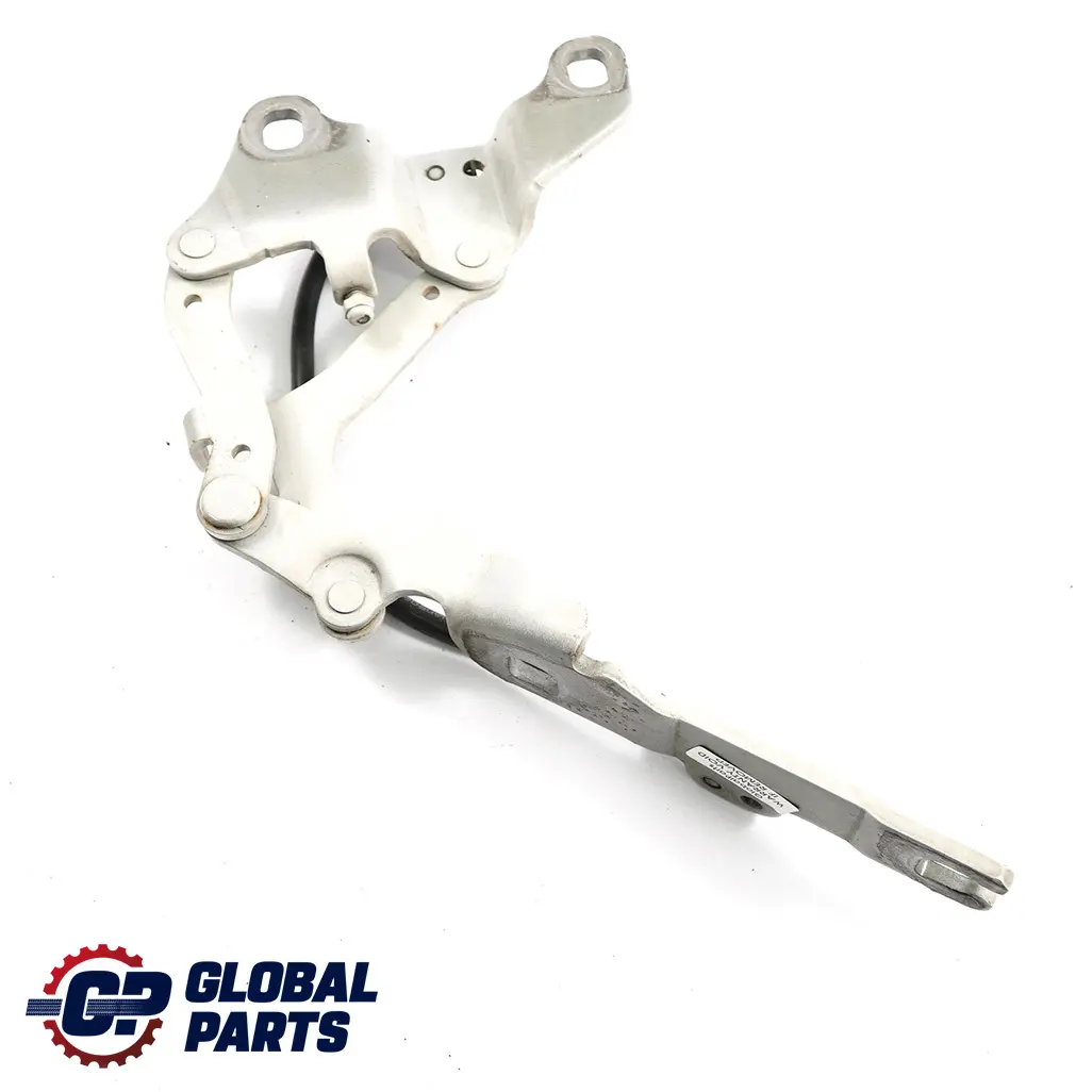 Motor Haube BMW E90 E92 Scharnier Vorne Links Alpinweiss III - SKU 7115263-AW - Teilenummer 7115263