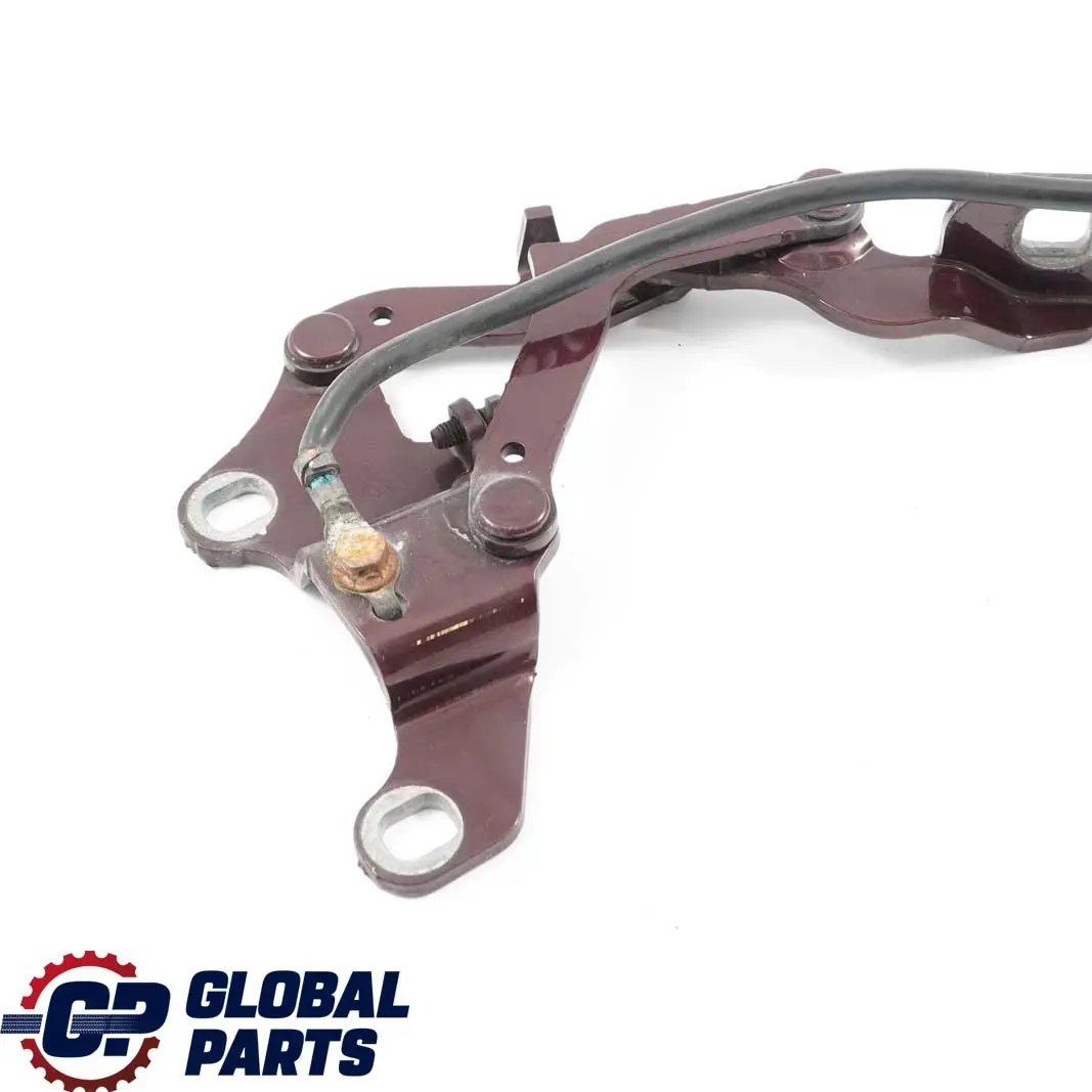 BMW 3 er E90 E91 Scharnier Frontklappe Links Barberarot Rot - A39 - SKU 7115263-BAR - Teilenummer 7115263