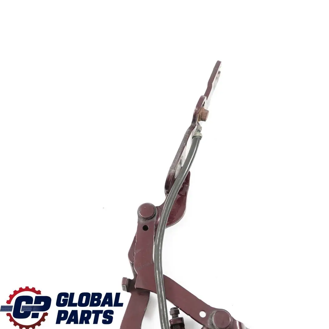 BMW 3 Series E90 Front Left Engine Bonnet Hinge N/S Barberarot Red - A39 - SKU 7115263-BAR - Part number 7115263
