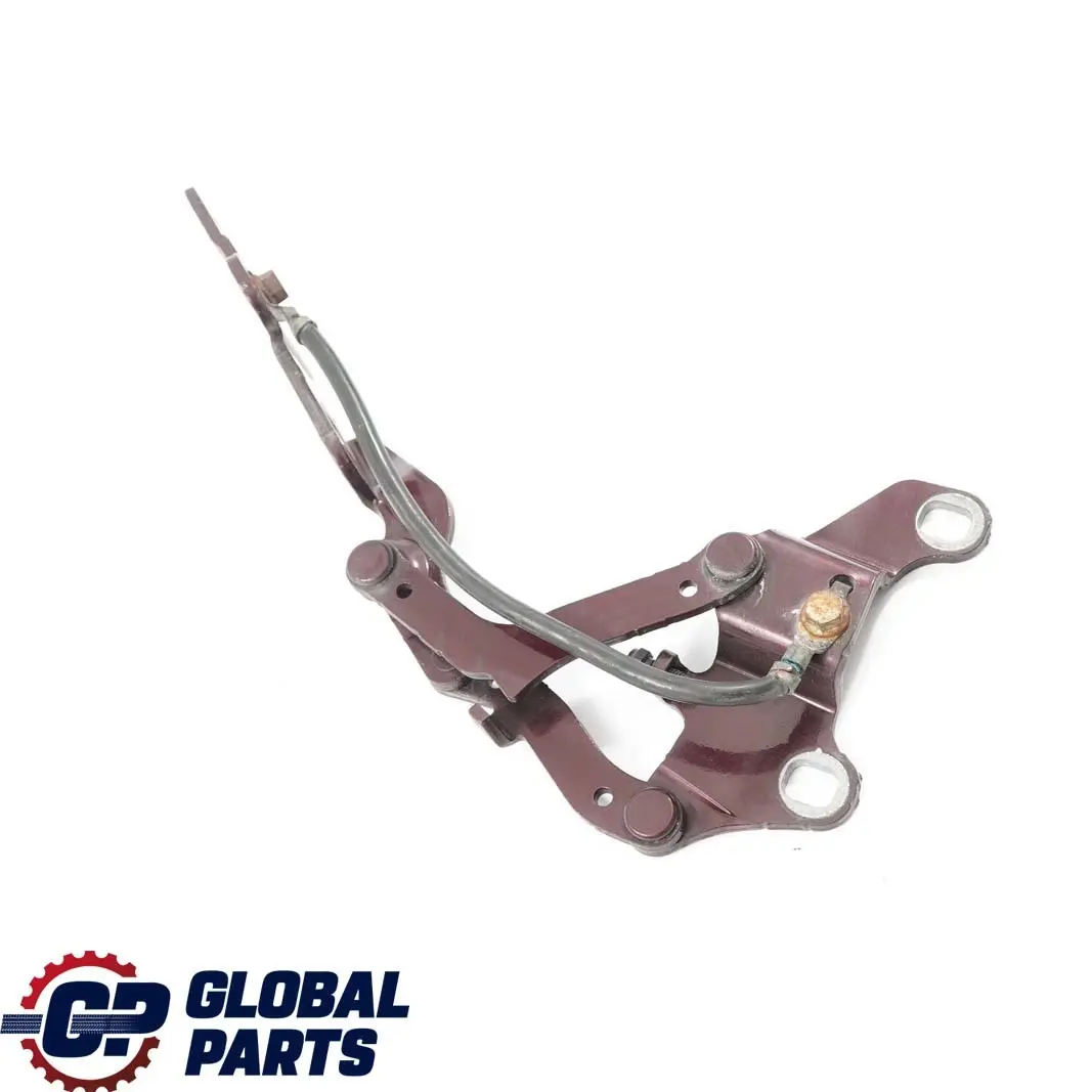 Front Left Engine Bonnet Hinge N/S Barberarot Red - A39 to BMW 3 Series E90 with Part number 7115263 BMW 3 Series E90 Front Left Engine Bonnet Hinge N/S Barberarot Red - A39 - SKU 7115263-BAR - Part number 7115263