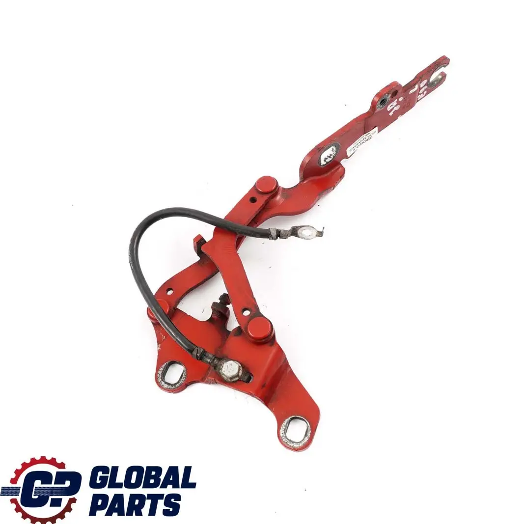 Front Left Engine Bonnet Hinge N/S Japanrot Japan Red 438 to BMW 3 E90 E92 with Part number 7115263 BMW 3 E90 E92 Front Left Engine Bonnet Hinge N/S Japanrot Japan Red 438 - SKU 7115263-JR - Part number 7115263
