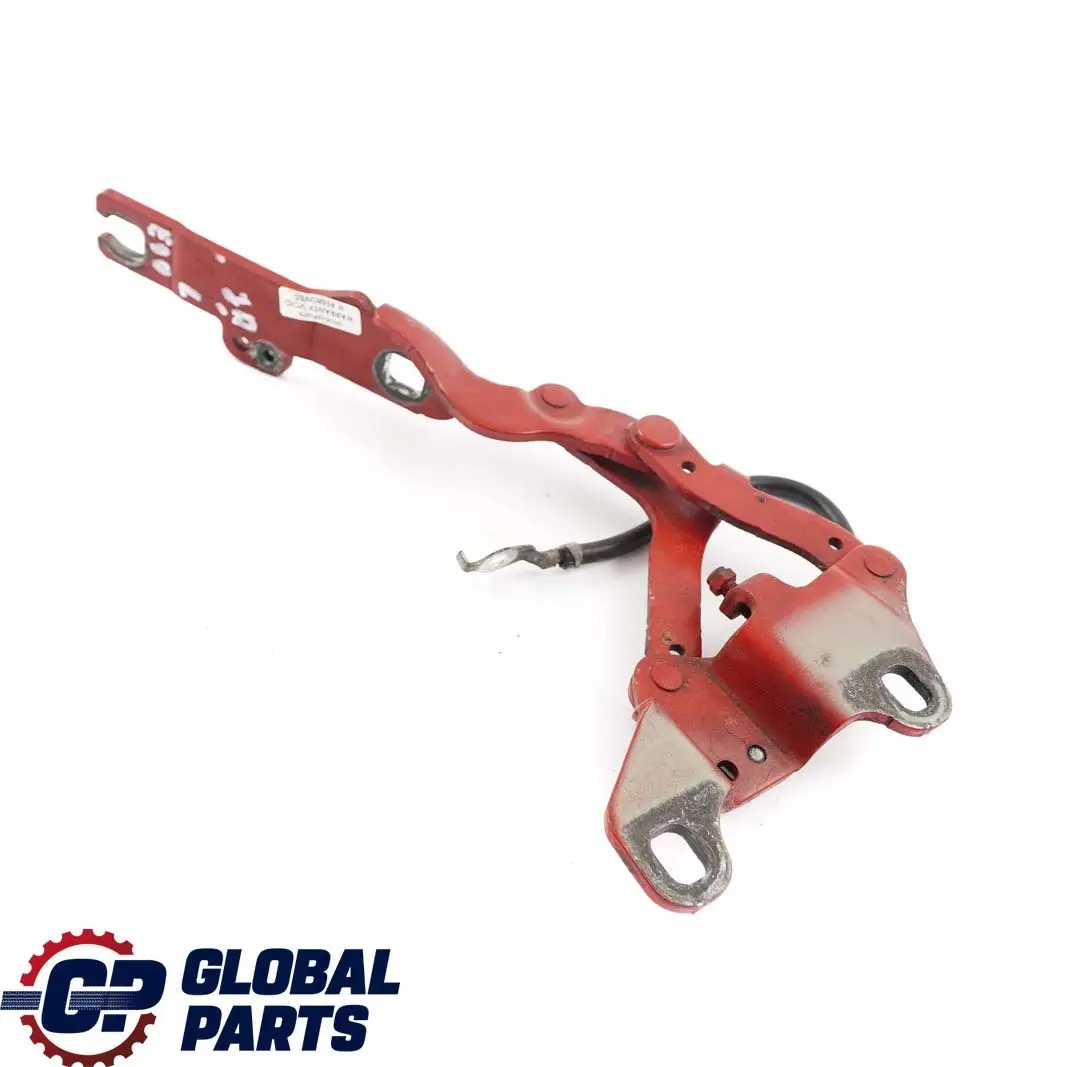 BMW E90 E92 Cerniera Anteriore Sinistra Cofano Motore Japanrot Giappone Rosso - SKU 7115263-JR - Numero di parte 7115263