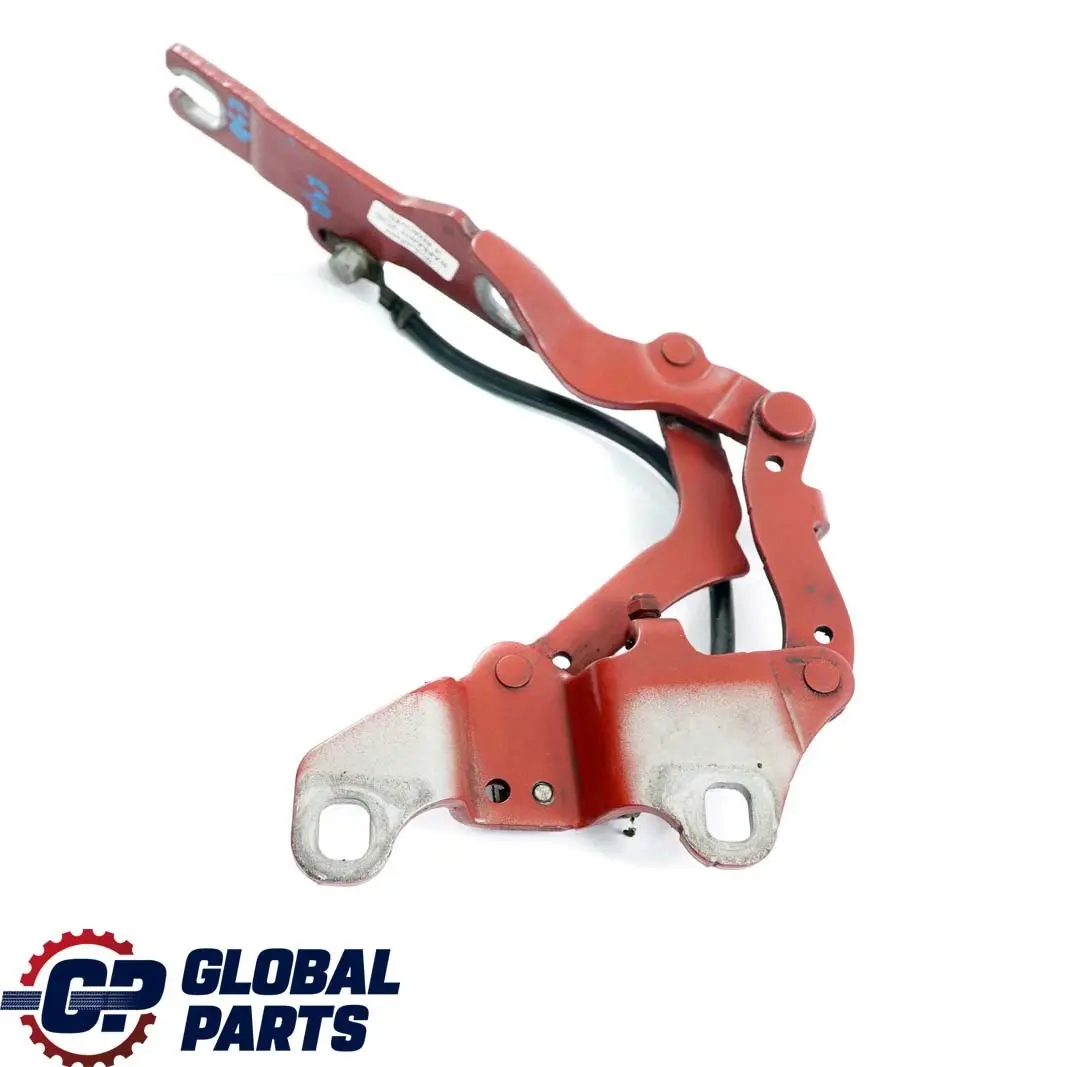 BMW E90 E91 Cardine Lembo Anteriore SX Rosso-Cremisi Karmesin Red - SKU 7115263-KAR - Numero di parte 7115263
