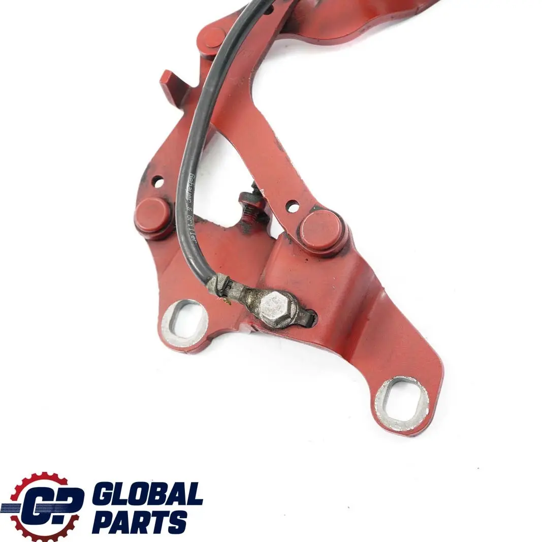 BMW E90 E91 Cardine Lembo Anteriore SX Rosso-Cremisi Karmesin Red - SKU 7115263-KAR - Numero di parte 7115263