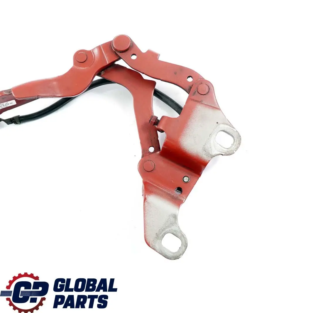 BMW E90 E91 Cardine Lembo Anteriore SX Rosso-Cremisi Karmesin Red - SKU 7115263-KAR - Numero di parte 7115263