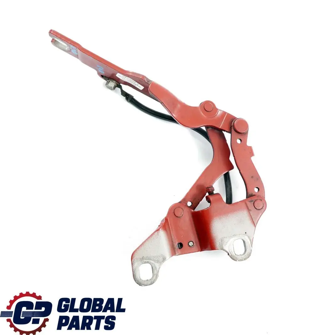 Front Left Engine Bonnet Hinge N/S Karmesinrot Crimson Red to BMW 3 Series E90 E92 with Part number 7115263 BMW 3 Series E90 E92 Front Left Engine Bonnet Hinge N/S Karmesinrot Crimson Red - SKU 7115263-KAR - Part number 7115263