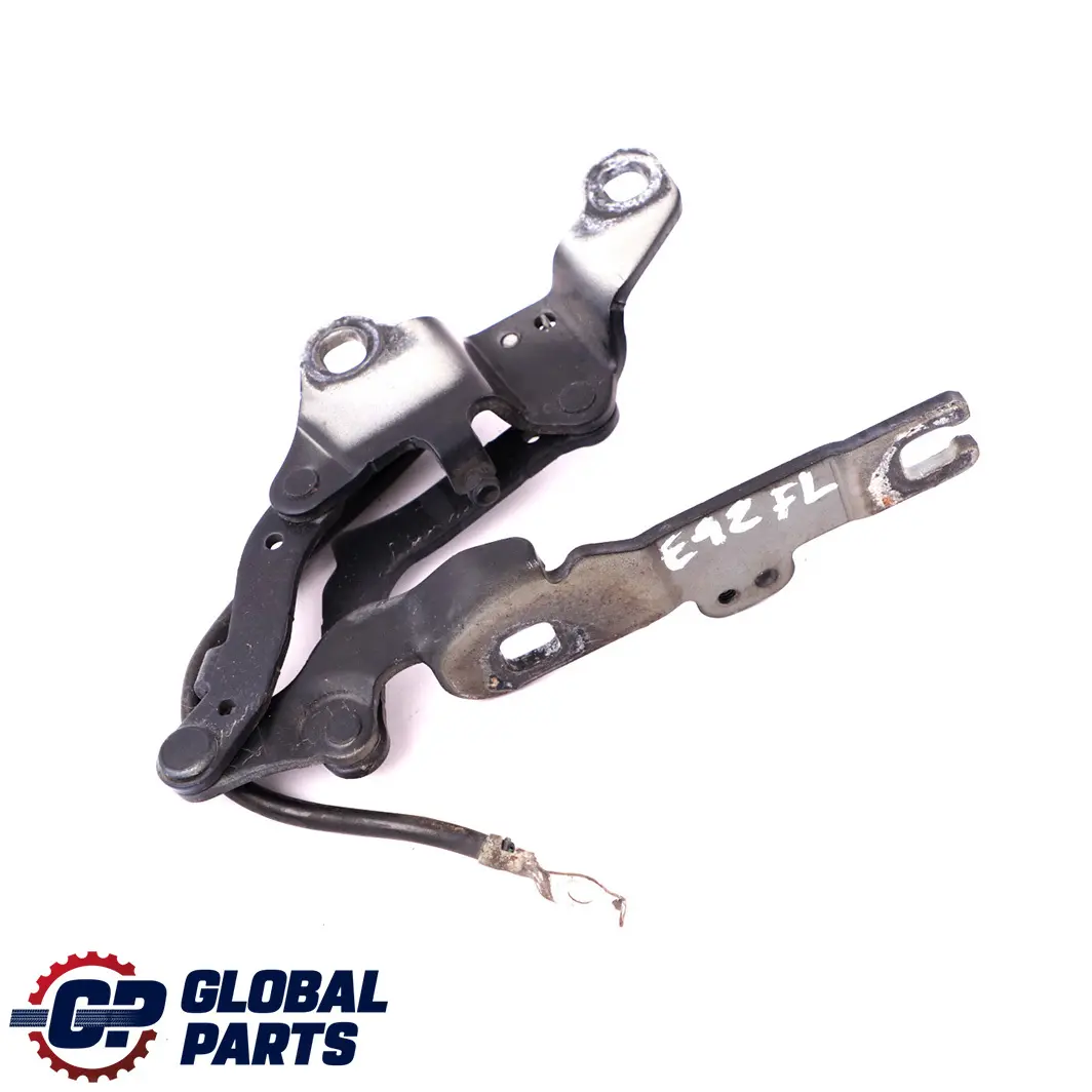 BMW E90 E92 Charnière de capot moteur avant gauche Le Mans Blau Blue 381 - SKU 7115263-LMB - Numéro de pièce 7115263