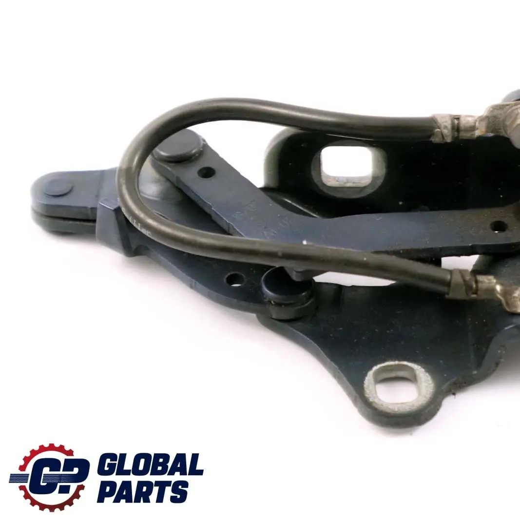 Front Left Engine Bonnet Hinge N/S Montegoblau Blue to BMW 3 Series E90 with Part number 7115263 BMW 3 Series E90 Front Left Engine Bonnet Hinge N/S Montegoblau Blue - SKU 7115263-MTB - Part number 7115263