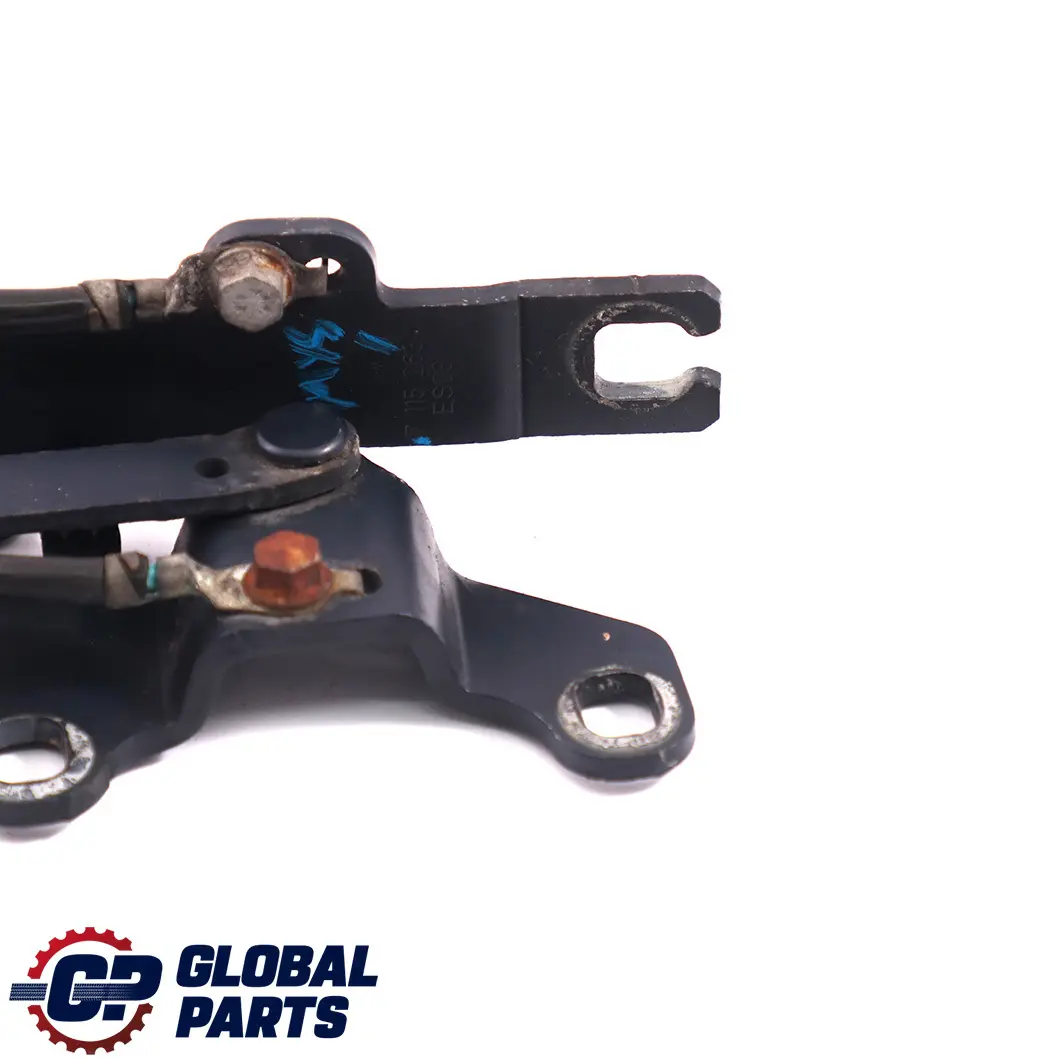 BMW E90 E92 Cerniera Anteriore Sinistra Cofano Motore Mysticblau Mystic Blue A07 - SKU 7115263-MYS - Numero di parte 7115263