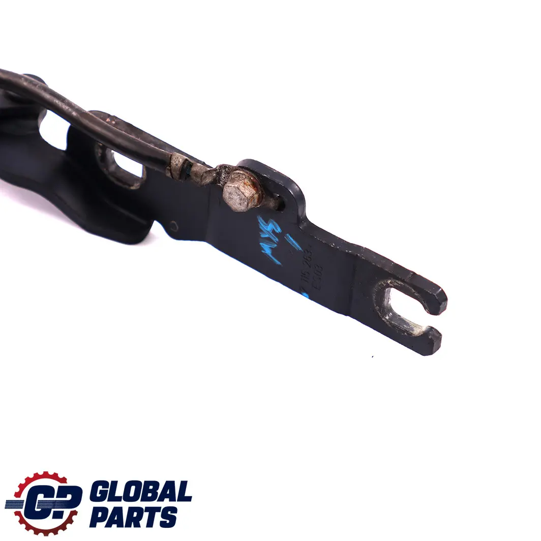 BMW E90 E92 Cerniera Anteriore Sinistra Cofano Motore Mysticblau Mystic Blue A07 - SKU 7115263-MYS - Numero di parte 7115263