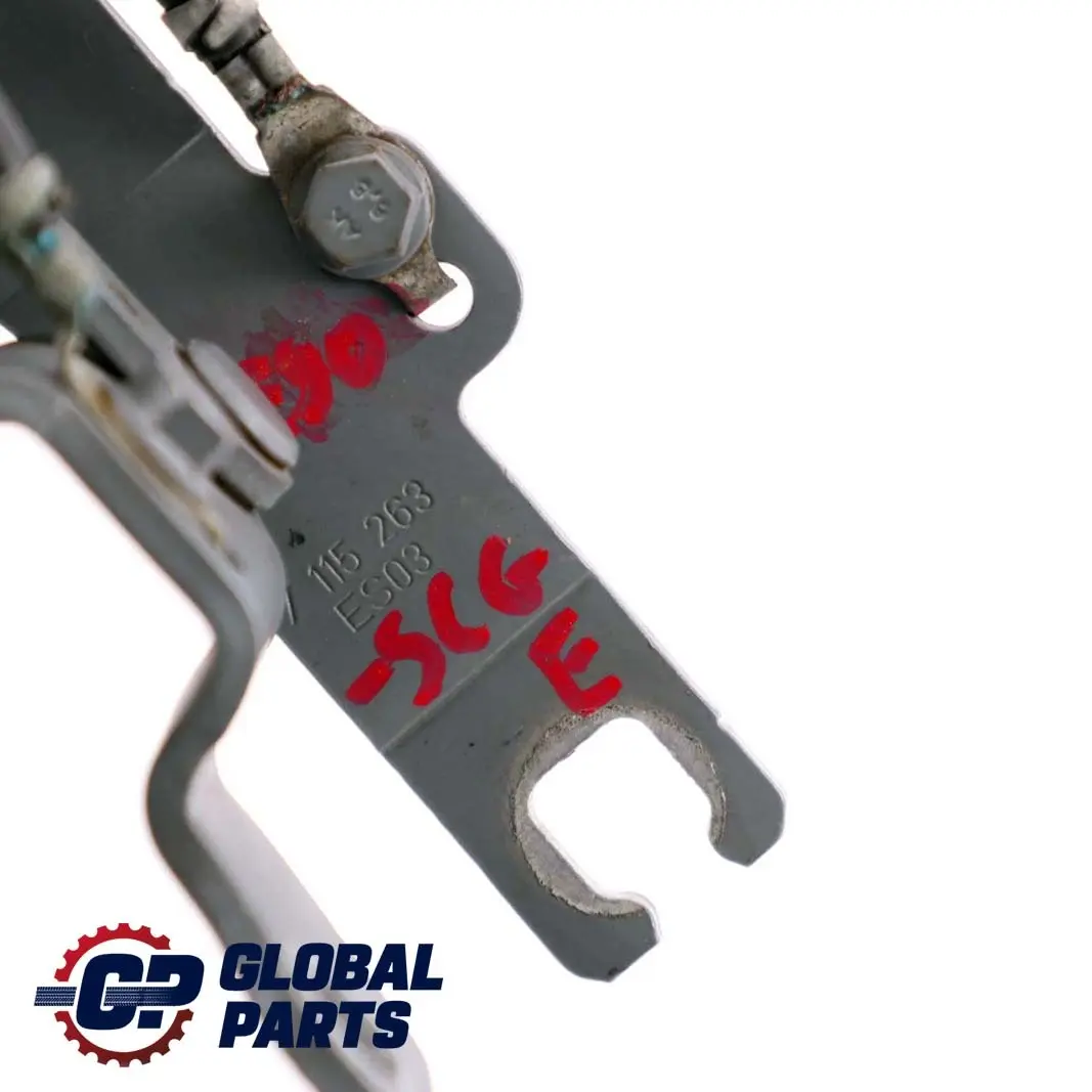 Front Left Engine Bonnet Hinge N/S Spacegrau Grey A52 to BMW 3 Series E90 with Part number 7115263 BMW 3 Series E90 Front Left Engine Bonnet Hinge N/S Spacegrau Grey A52 - SKU 7115263-SCG - Part number 7115263