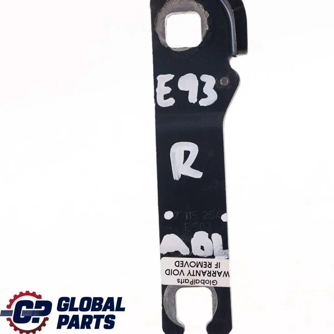 Front Right Engine Bonnet Hinge O/S Aegean Blue Metallic - 336 to BMW E90 E92 E93 with Part number 7115264 BMW E90 E92 E93 Front Right Engine Bonnet Hinge O/S Aegean Blue Metallic - 336 - SKU 7115264-ABL - Part number 7115264
