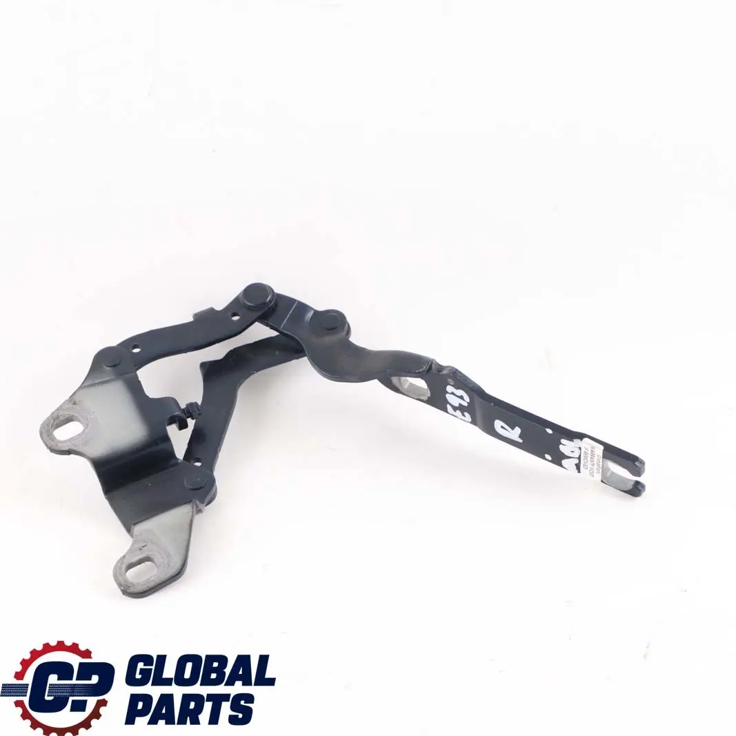 Front Right Engine Bonnet Hinge O/S Aegean Blue Metallic - 336 to BMW E90 E92 E93 with Part number 7115264 BMW E90 E92 E93 Front Right Engine Bonnet Hinge O/S Aegean Blue Metallic - 336 - SKU 7115264-ABL - Part number 7115264