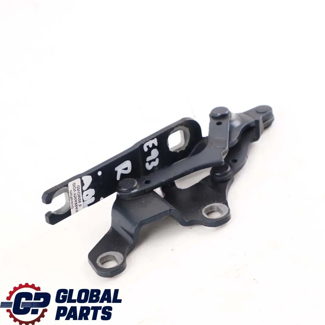 Front Right Engine Bonnet Hinge O/S Aegean Blue Metallic - 336 to BMW E90 E92 E93 with Part number 7115264 BMW E90 E92 E93 Front Right Engine Bonnet Hinge O/S Aegean Blue Metallic - 336 - SKU 7115264-ABL - Part number 7115264