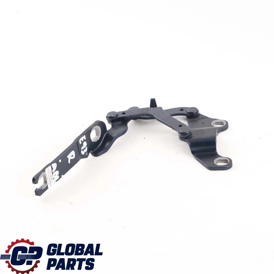 BMW E90 E92 E93 Zawias Maski Przedni Prawy Egejski Niebieski Metalik 336 - SKU 7115264-ABL - Numer Części 7115264