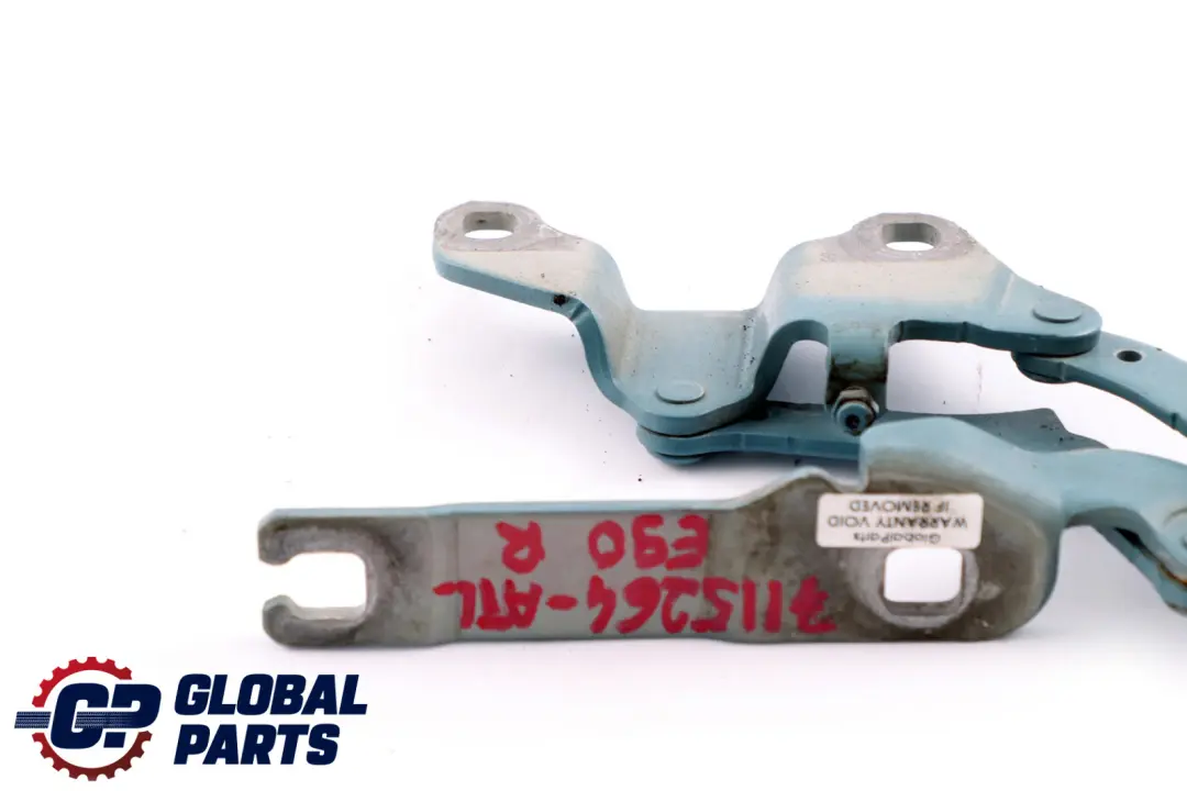BMW 3 Series E90 E91 Scharnier Frontklappe Rechts Atlantikblau 7115264 - SKU 7115264-ATL - Teilenummer 7210678