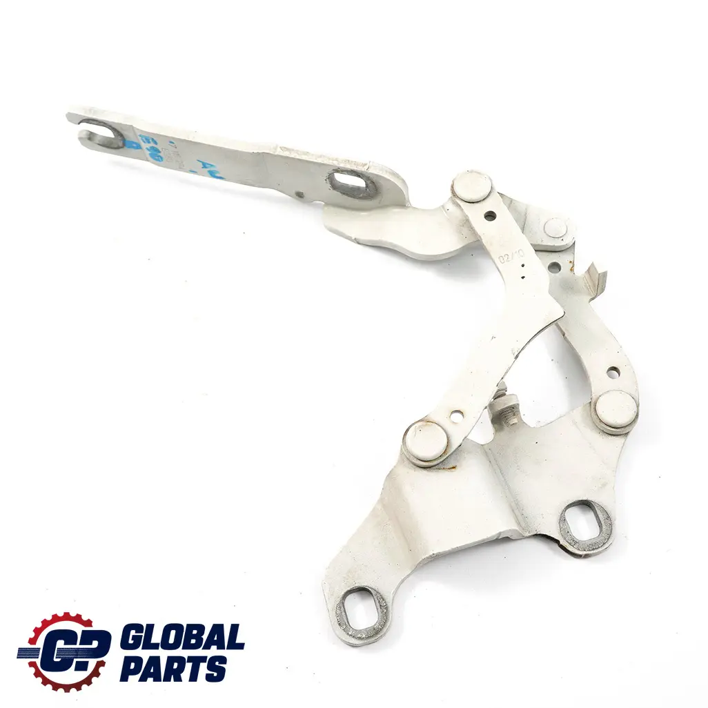 BMW E90 Front Right Engine Bonnet Hinge O/S Alpinweiss III Alpine White 300 - SKU 7115264-AW - Part number 7115264