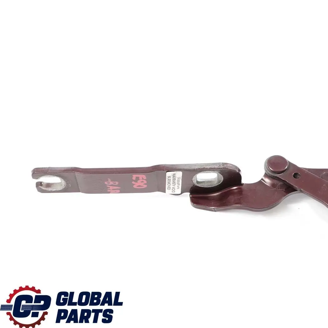 BMW E90 E92 Cardine Lembo Anteriore Destra Rosso Barbera - A39 - SKU 7115264-BAR - Numero di parte 7115264