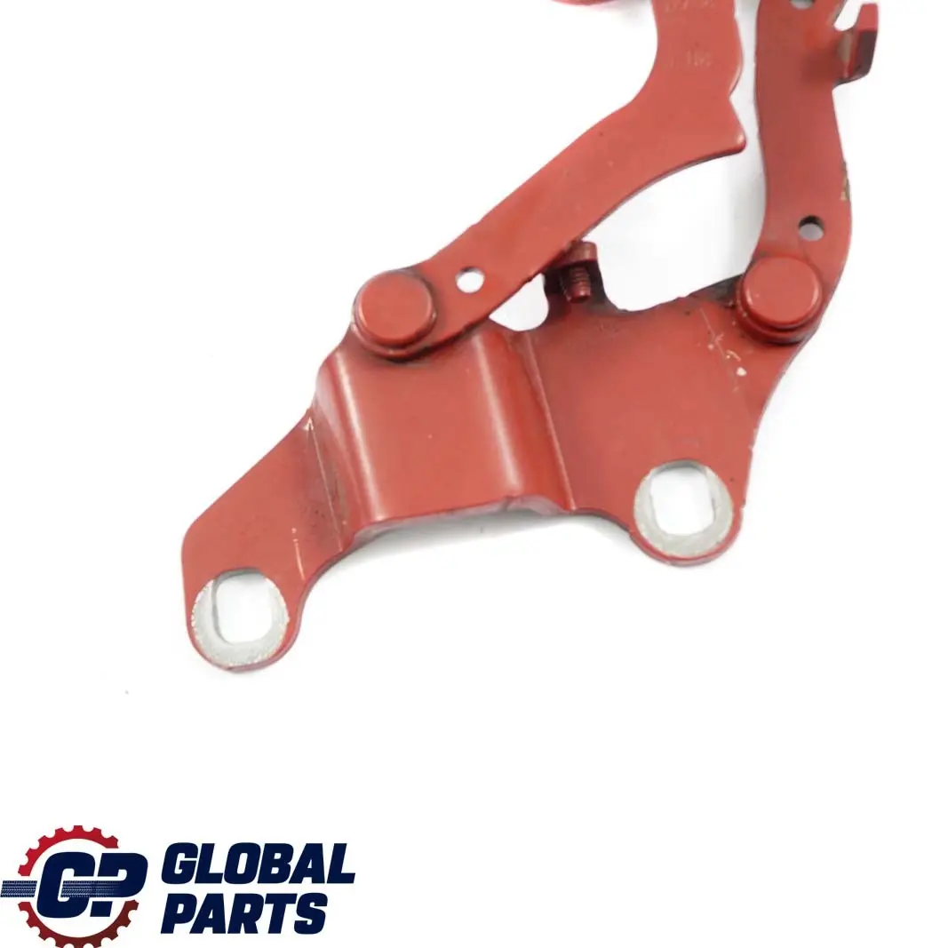 Front Right Engine Bonnet Hinge O/S Karmesinrot Crimson Red to BMW 3 E90 E92 with Part number 7115264 BMW 3 E90 E92 Front Right Engine Bonnet Hinge O/S Karmesinrot Crimson Red - SKU 7115264-KAR - Part number 7115264