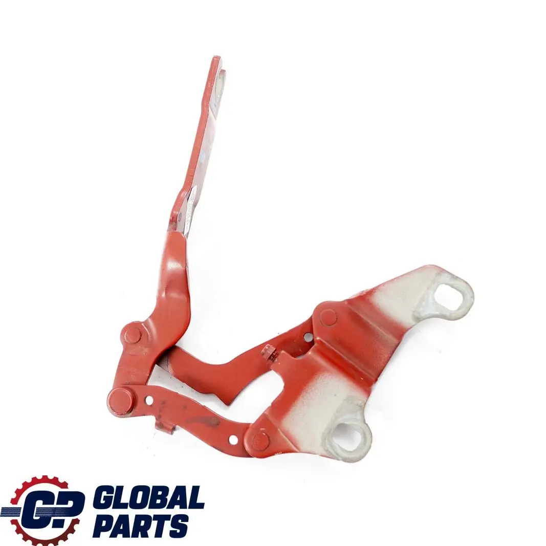 Front Right Engine Bonnet Hinge O/S Karmesinrot Crimson Red to BMW 3 E90 E92 with Part number 7115264 BMW 3 E90 E92 Front Right Engine Bonnet Hinge O/S Karmesinrot Crimson Red - SKU 7115264-KAR - Part number 7115264