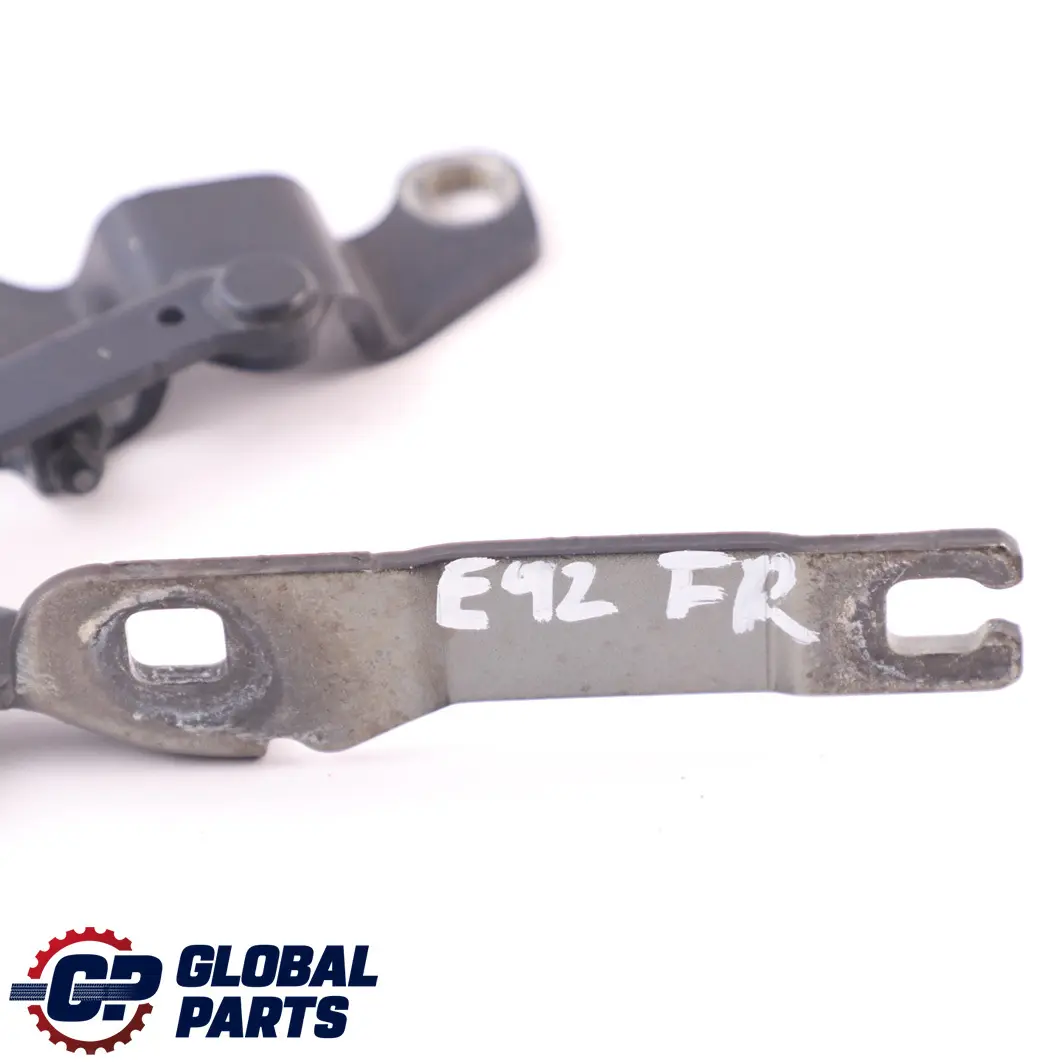 BMW E90 E92 Cerniera anteriore destra del cofano motore Le Mans Blau Blue 381 - SKU 7115264-LMB - Numero di parte 7115264