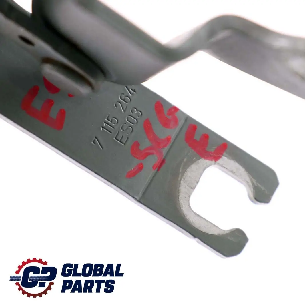 Delantera Derecha Motor Capo Bisagra Spacegrau Gris A52 para BMW E90 E92 con número de pieza 7115264 BMW E90 E92 Delantera Derecha Motor Capo Bisagra Spacegrau Gris A52 - SKU 7115264-SCG - Número de pieza 7115264