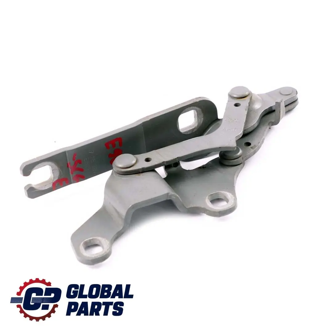 BMW 3 Series E90 E92 Front Right Engine Bonnet Hinge Spacegrau Grey A52 - SKU 7115264-SCG - Part number 7115264
