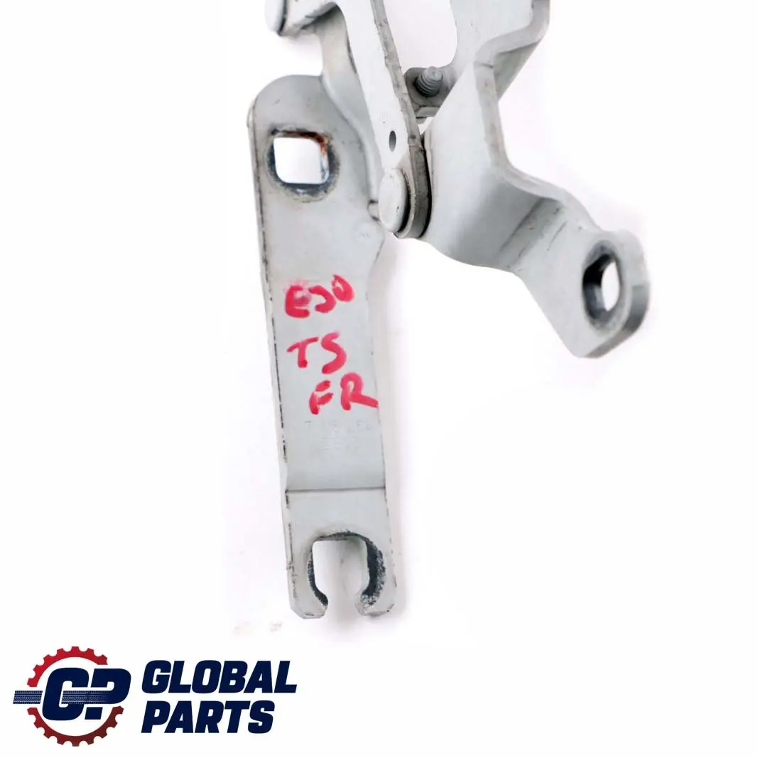 BMW 3 E90 E91 Charniere Rabat Droite Argent Titane Metallique 354 - SKU 7115264-TS - Numéro de pièce 7115264