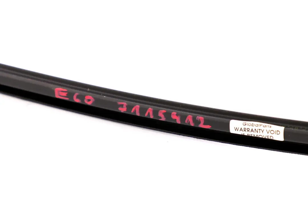 Window Bottom Cover Trim Sealing to BMW 5 Series E60 Rear with Part number 7115412 BMW 5 Series E60 Rear Window Bottom Cover Trim Sealing - SKU 7115412 - Part number 7115412