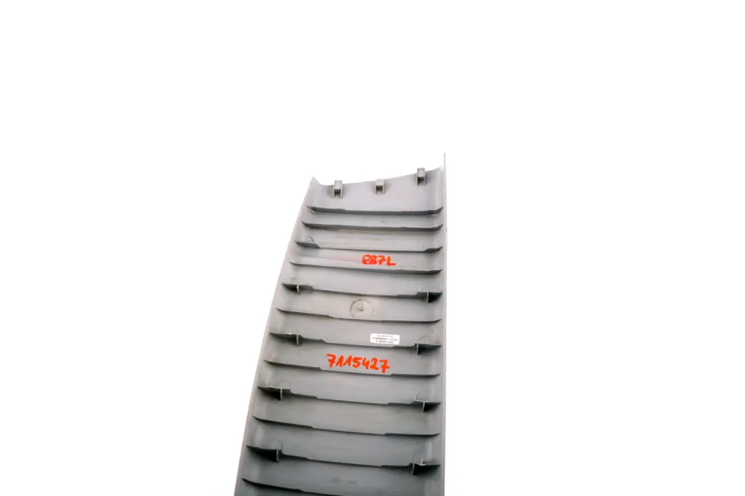 BMW 1 Series E87 Cover B-Column Bottom Left N/S Alaskagrau Grey - SKU 7115427 - Part number 7115427