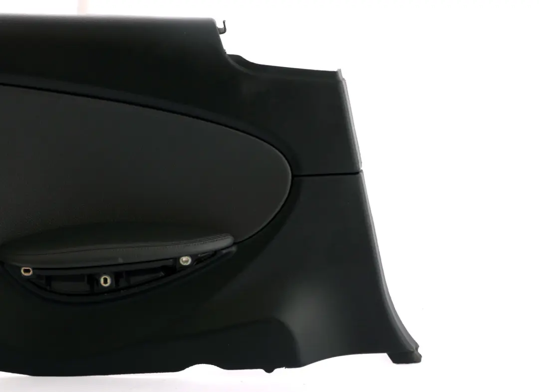 Left N/S Lateral Trim Panel Leather Black to BMW 6 Series E63 E64 Rear with Part number 7115441 BMW 6 Series E63 E64 Rear Left N/S Lateral Trim Panel Leather Black - SKU 7115441 - Part number 7115441