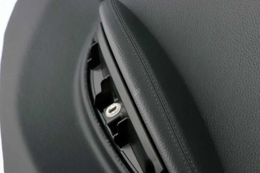 BMW 6 Series E63 E64 Rear Left N/S Lateral Trim Panel Leather Black - SKU 7115441 - Part number 7115441