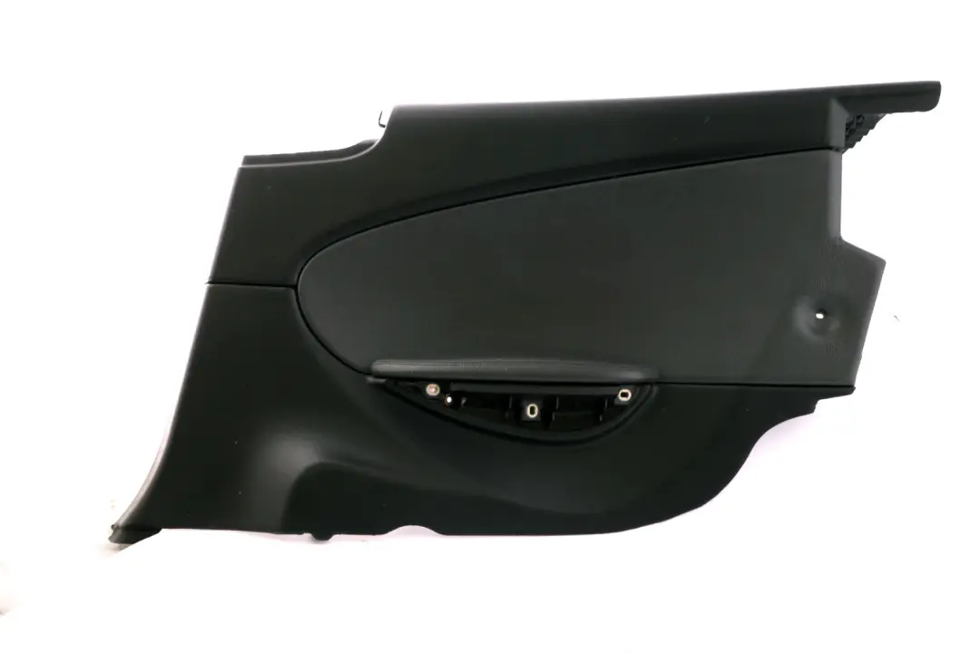 BMW 6 Series E63 E64 Rear Right O/S Lateral Trim Panel Leather Black - SKU 7115442 - Part number 7115442