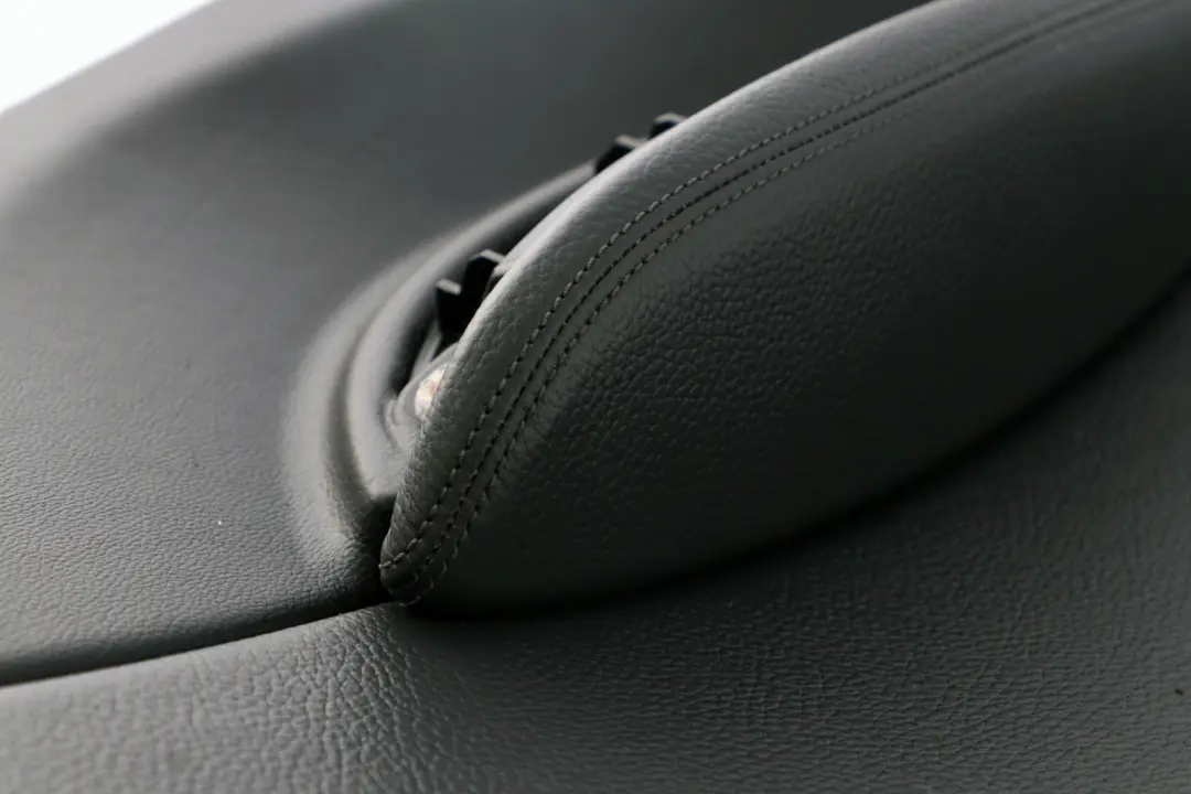 BMW 6 Series E63 E64 Rear Right O/S Lateral Trim Panel Leather Black - SKU 7115442 - Part number 7115442