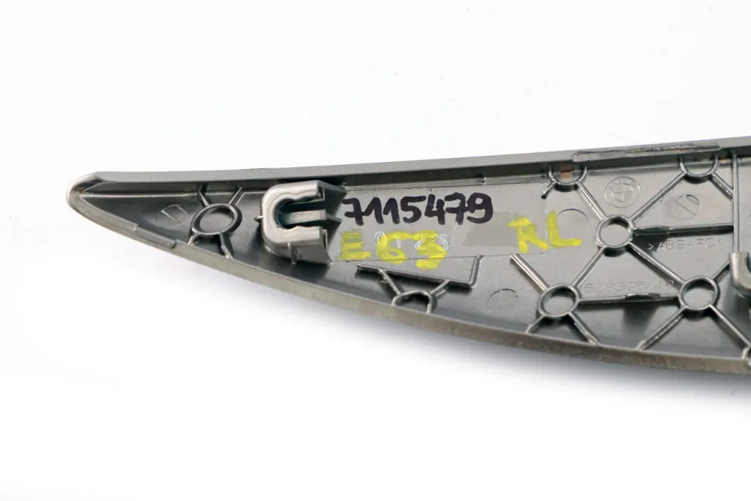 BMW E63 E64 Listwa Ozdobna Dekor Drzwi Tył Lewy 7115477 - SKU 7115479 - Numer Części 7115479