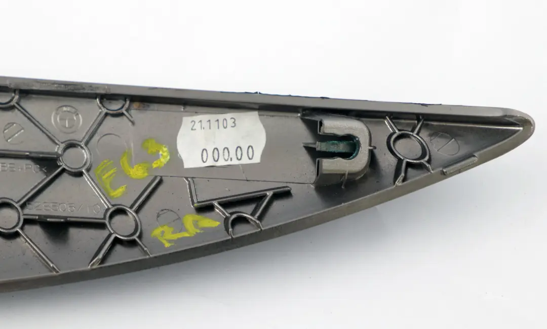BMW E63 E64 Zierleiste hinten rechts Tür Ruthenium 7115478 - SKU 7115480-1 - Teilenummer 7115480
