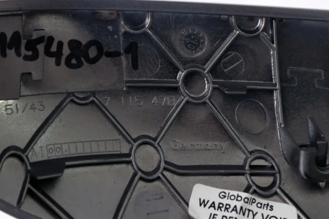 Decor Strip Trim Rear Right Door Ruthenium 7115478 to BMW E63 E64 with Part number 7115480 BMW E63 E64 Decor Strip Trim Rear Right Door Ruthenium 7115478 - SKU 7115480-1 - Part number 7115480