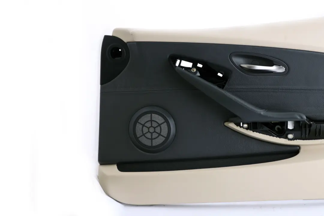  £BMW 6 Series E63 E64 Front Right O/S Door Card Leather Trim Panel Cream Beige - SKU 7115508 - Part number 7115508