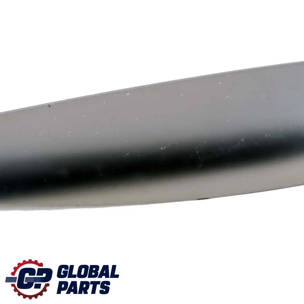 BMW E63 E64 Bande décorative porte avant gauche gris ruthénium - SKU 7116049 - Numéro de pièce 7116047