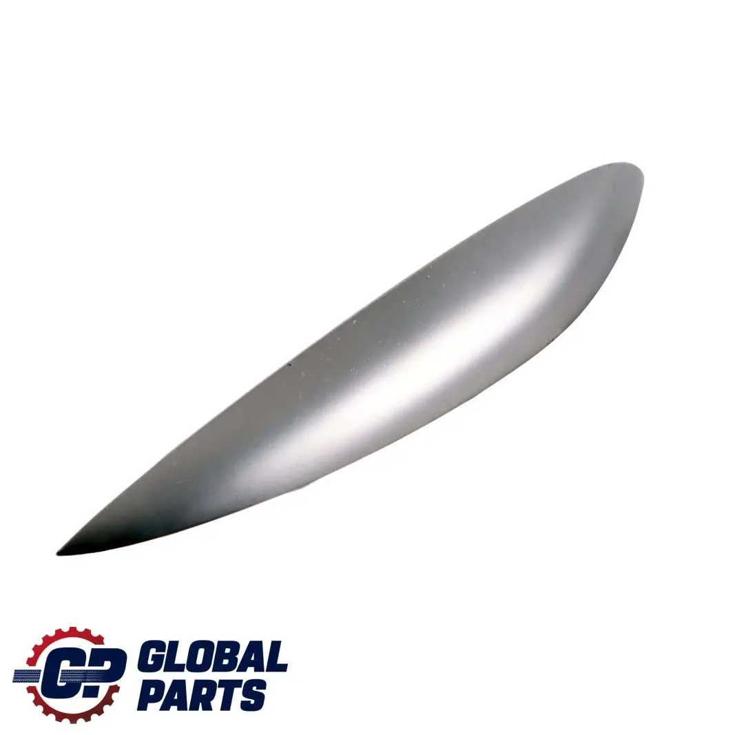 BMW E63 E64 Striscia decorativa porta anteriore sinistra Grigio rutenio - SKU 7116049 - Numero di parte 7116047