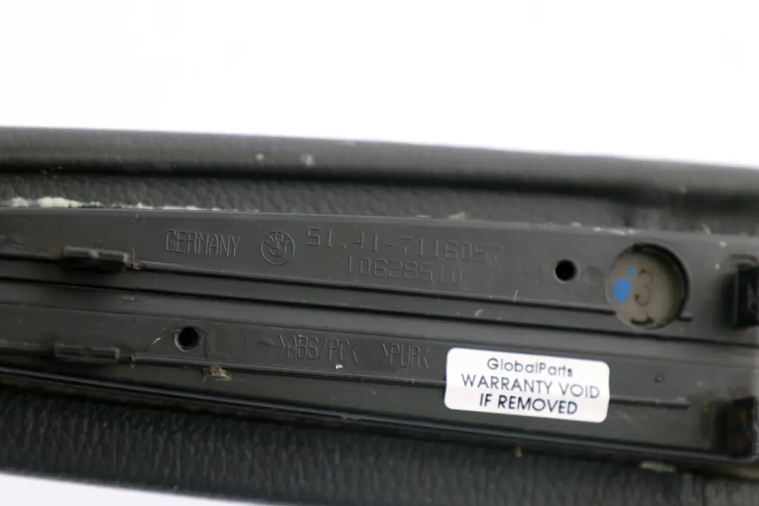 BMW 6 er E63 E64 Softpad Armlehne Türverkleidung Vorne Links Basaltgrau Grau - SKU 7116057 - Teilenummer 7116057