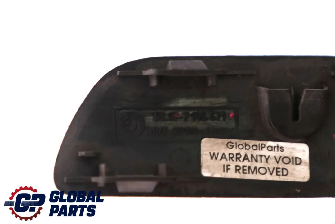 BMW X5 E53 Abdeck Klappe Front Stoßstange Links Grundiert Schwarz - SKU 7116671 - Teilenummer 7116671