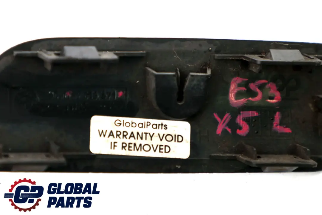 BMW X5 E53 Cover Flap Towing Eye Front Bumper Left N/S Primed Black - SKU 7116671 - Part number 7116671
